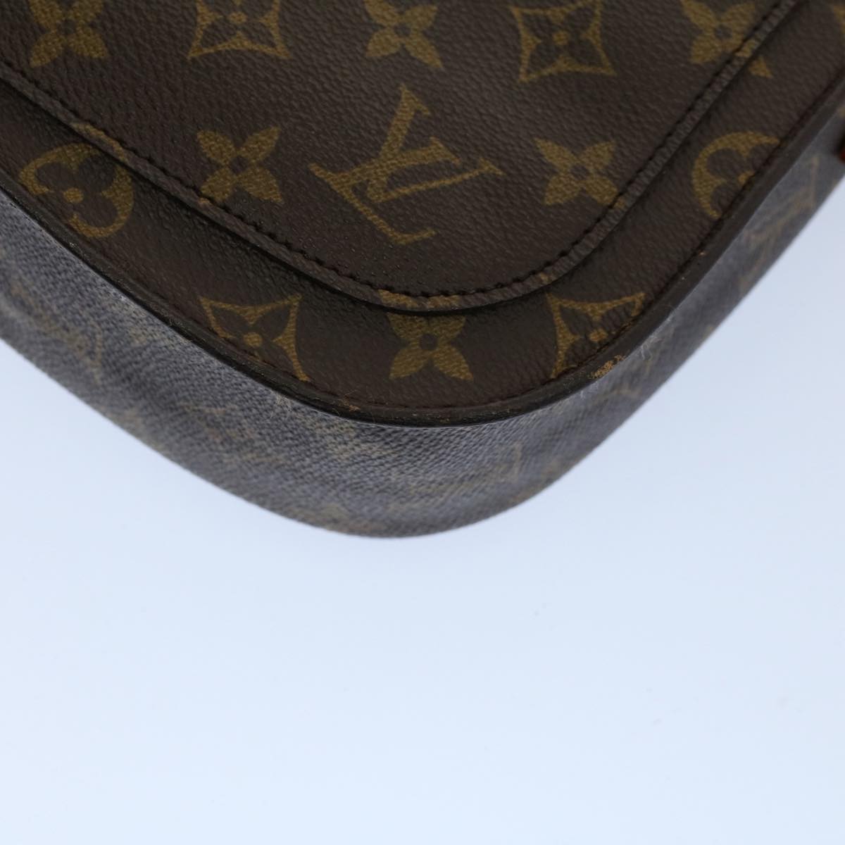 LOUIS VUITTON Monogram Saint Cloud GM Shoulder Bag M51242 LV Auth 55301