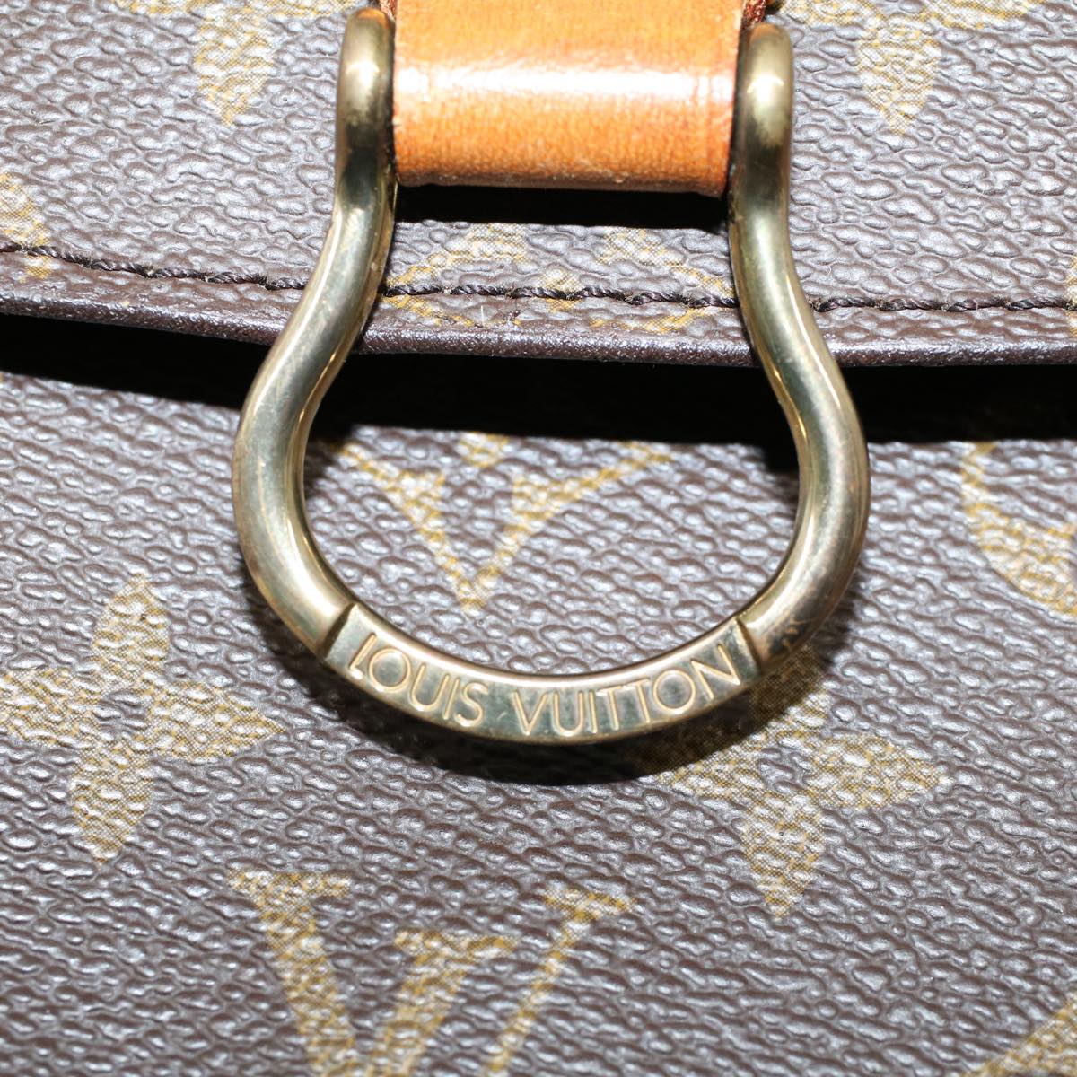 LOUIS VUITTON Monogram Saint Cloud GM Shoulder Bag M51242 LV Auth 55301