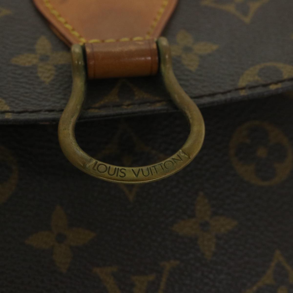 LOUIS VUITTON Monogram Saint Cloud GM Shoulder Bag M51242 LV Auth 55302