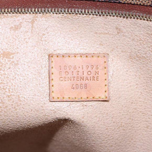 LOUIS VUITTON Damier Ebene Poche Toilette 26 Pouch N47543 LV Auth 55311