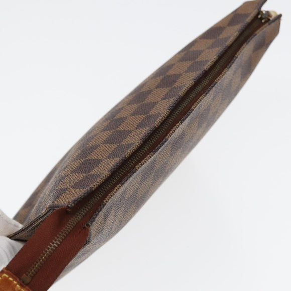 LOUIS VUITTON Damier Ebene Poche Toilette 26 Pouch N47543 LV Auth 55311