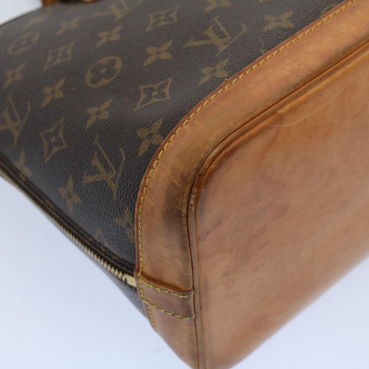 LOUIS VUITTON Monogram Alma Hand Bag M51130 LV Auth 55361