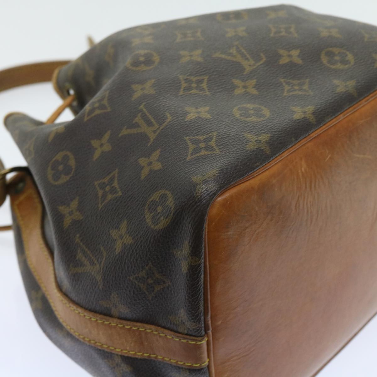 LOUIS VUITTON Monogram Petit Noe Shoulder Bag M42226 LV Auth 55365