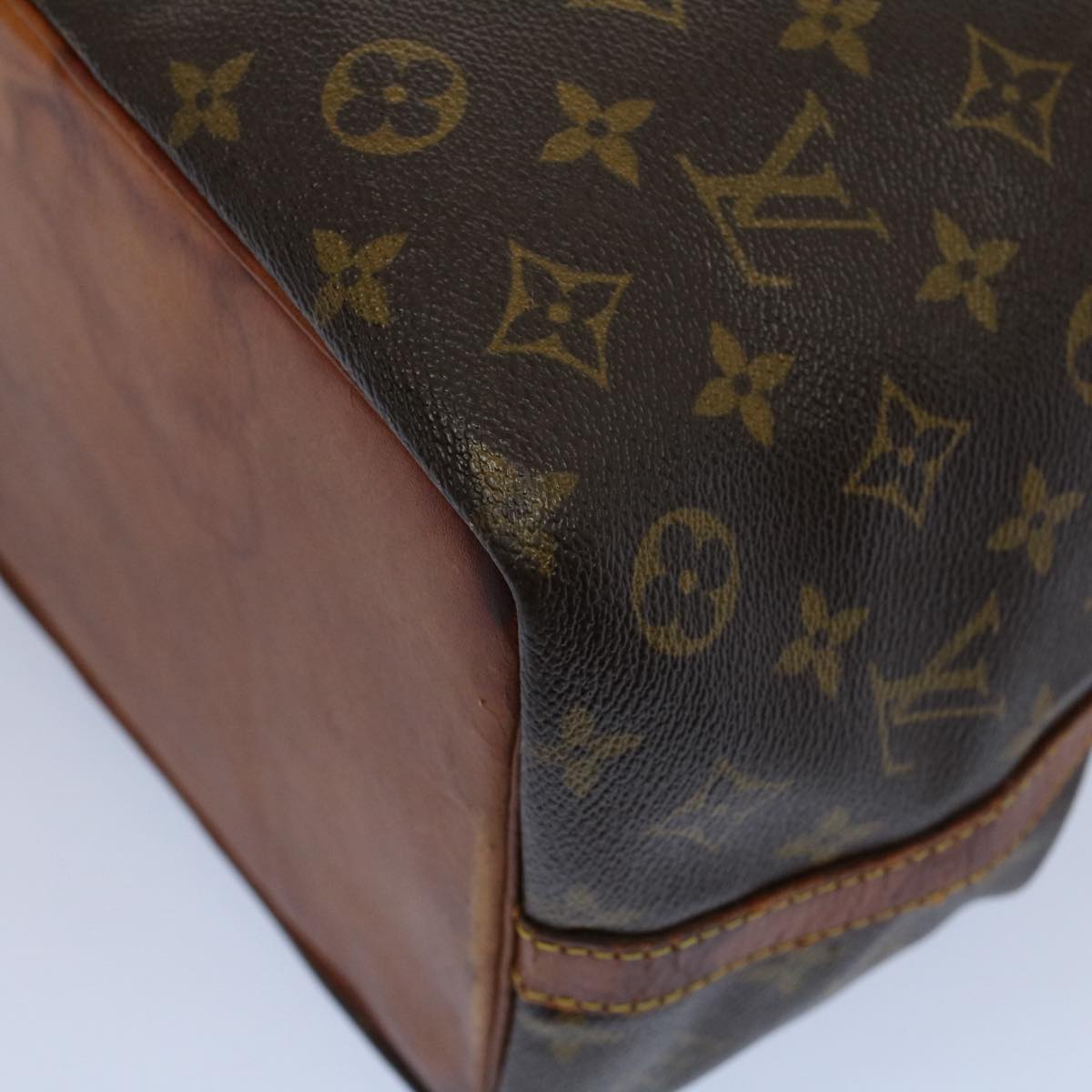 LOUIS VUITTON Monogram Petit Noe Shoulder Bag M42226 LV Auth 55366