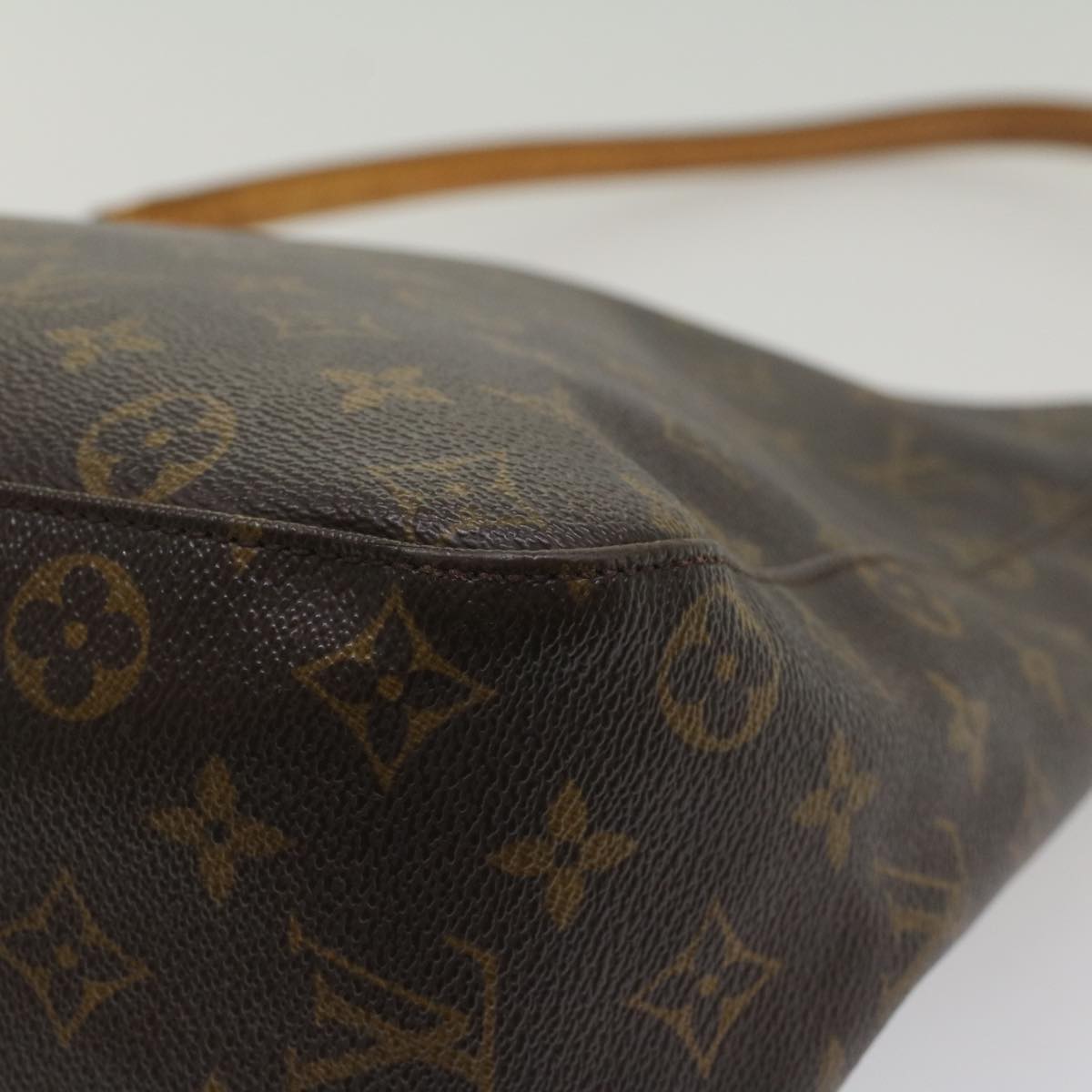 LOUIS VUITTON Monogram Looping GM Shoulder Bag M51145 LV Auth 55387