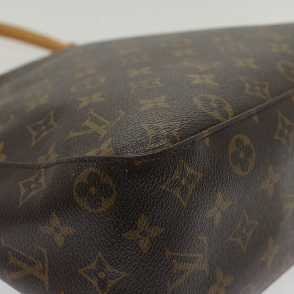 LOUIS VUITTON Monogram Looping GM Shoulder Bag M51145 LV Auth 55387