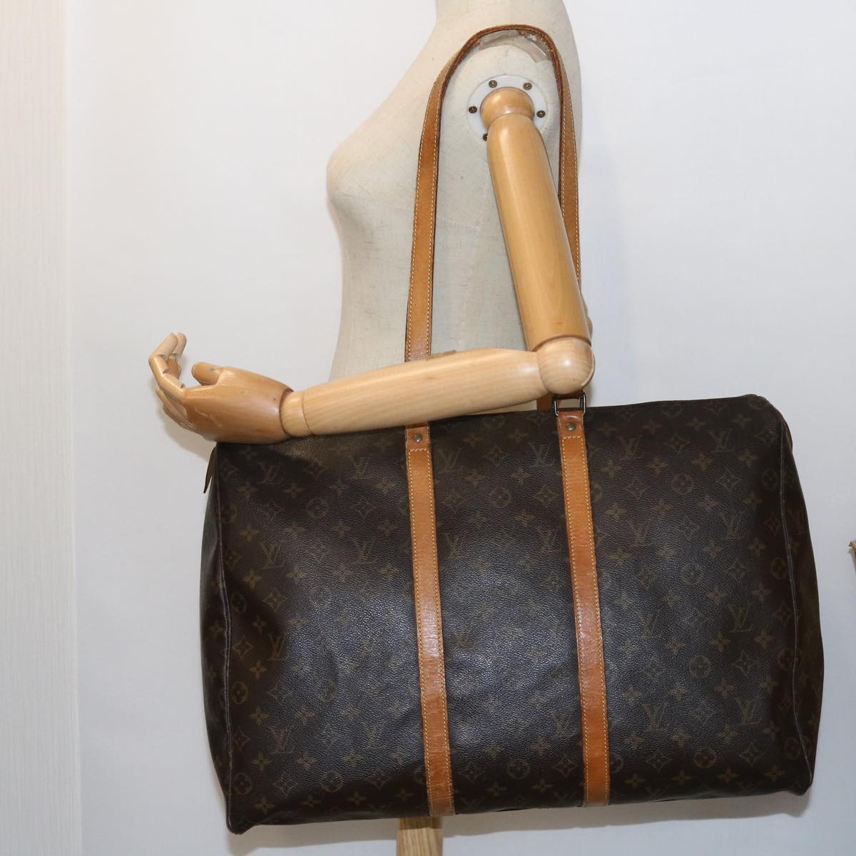 LOUIS VUITTON Monogram Flanerie 50 Shoulder Bag M51116 LV Auth 55393