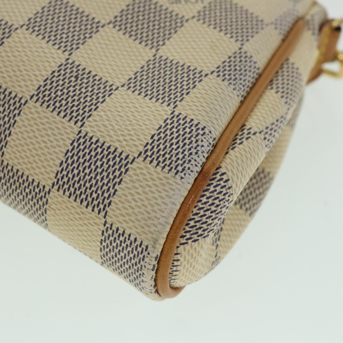 LOUIS VUITTON Damier Azur Eva Shoulder Bag 2way N55214 LV Auth 55519