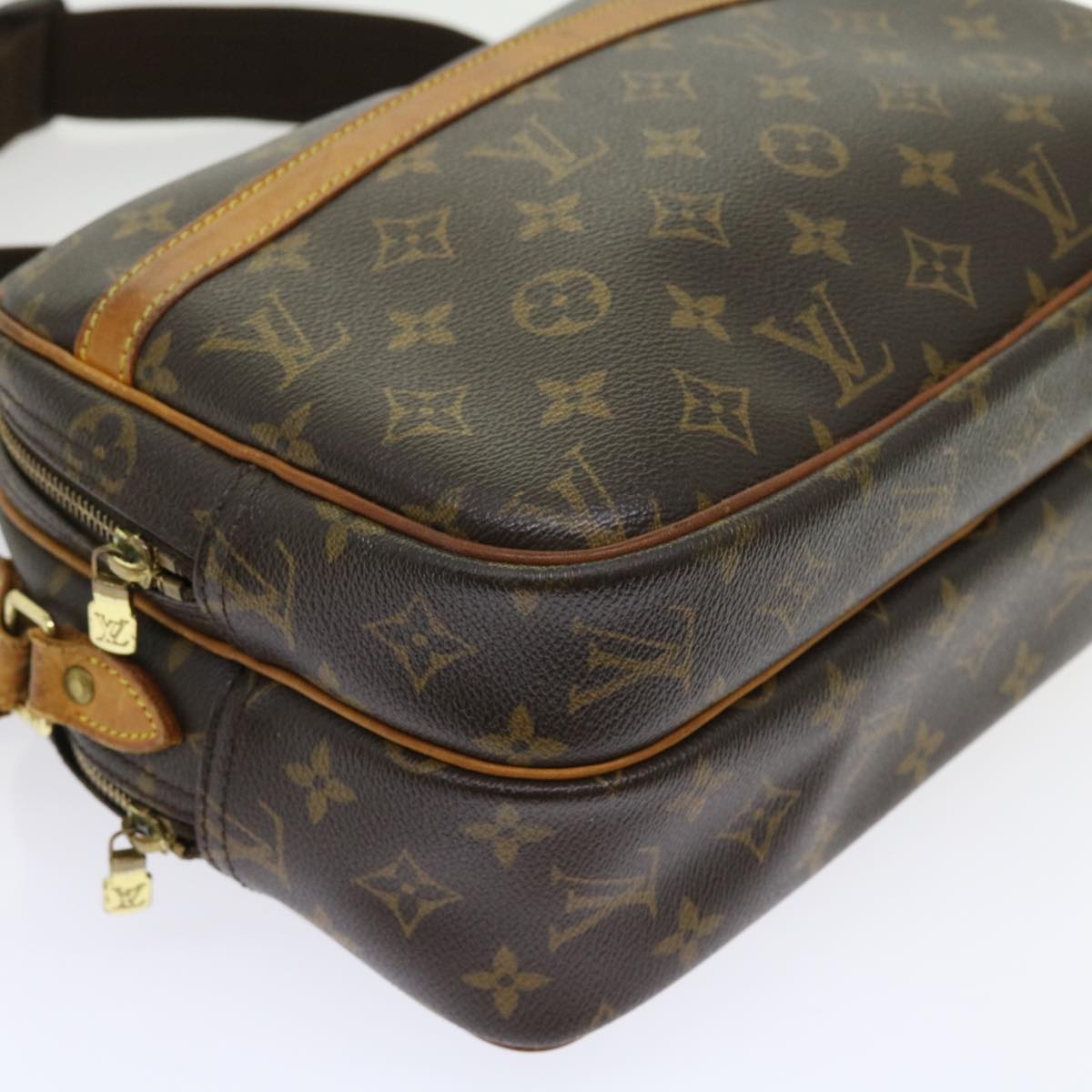 LOUIS VUITTON Monogram Reporter PM Shoulder Bag M45254 LV Auth 55541