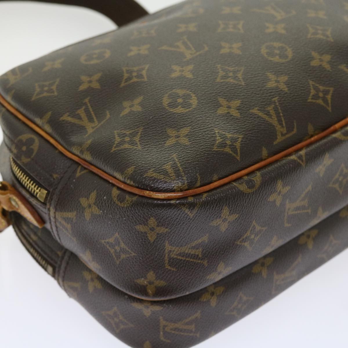 LOUIS VUITTON Monogram Reporter PM Shoulder Bag M45254 LV Auth 55541