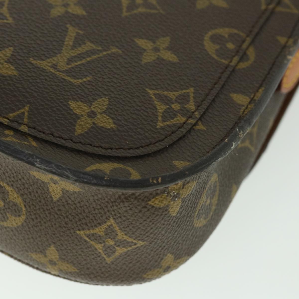 LOUIS VUITTON Monogram Saint Cloud MM Shoulder Bag Vintage M51243 LV Auth 55545