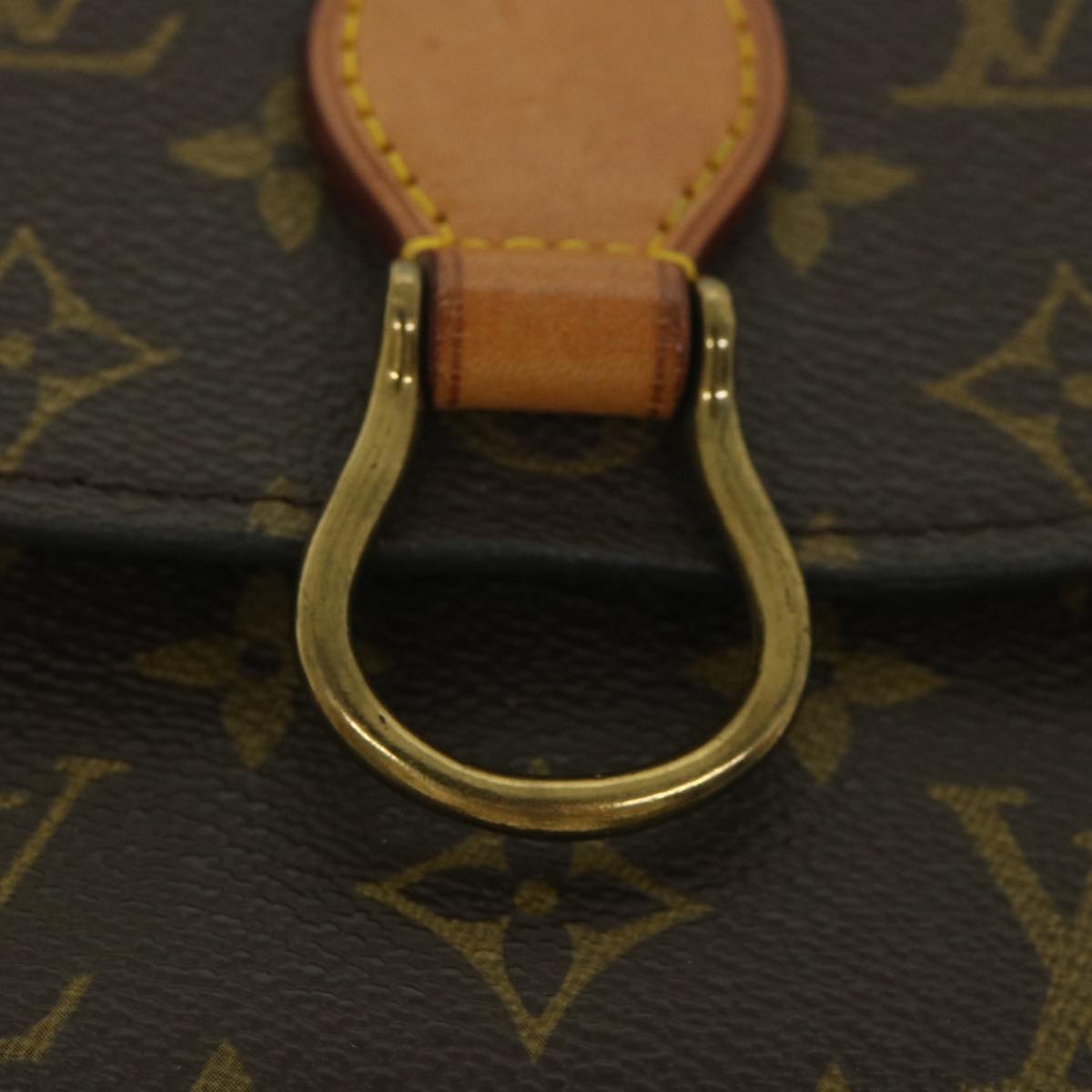 LOUIS VUITTON Monogram Saint Cloud MM Shoulder Bag Vintage M51243 LV Auth 55545