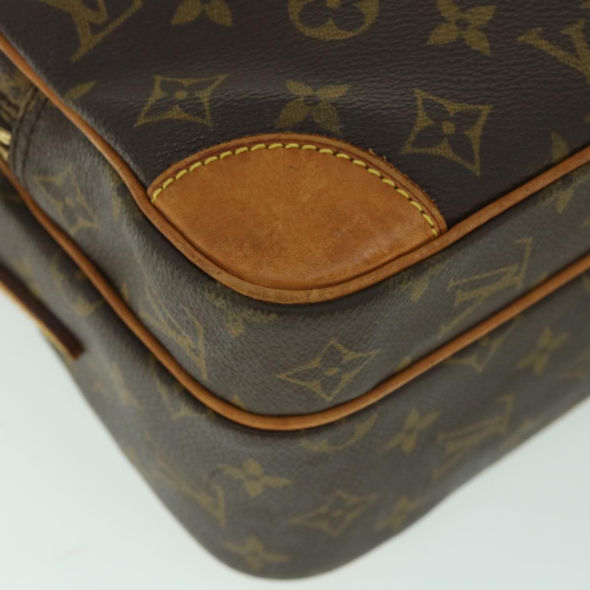 LOUIS VUITTON Monogram Nile Shoulder Bag M45244 LV Auth 55591