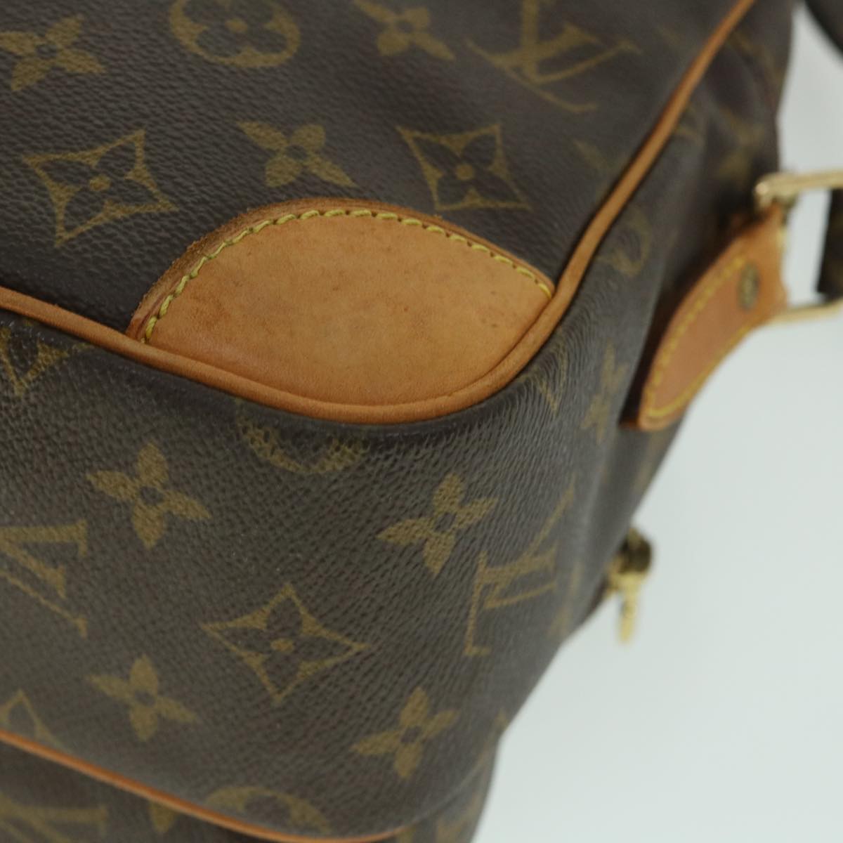 LOUIS VUITTON Monogram Nile Shoulder Bag M45244 LV Auth 55591