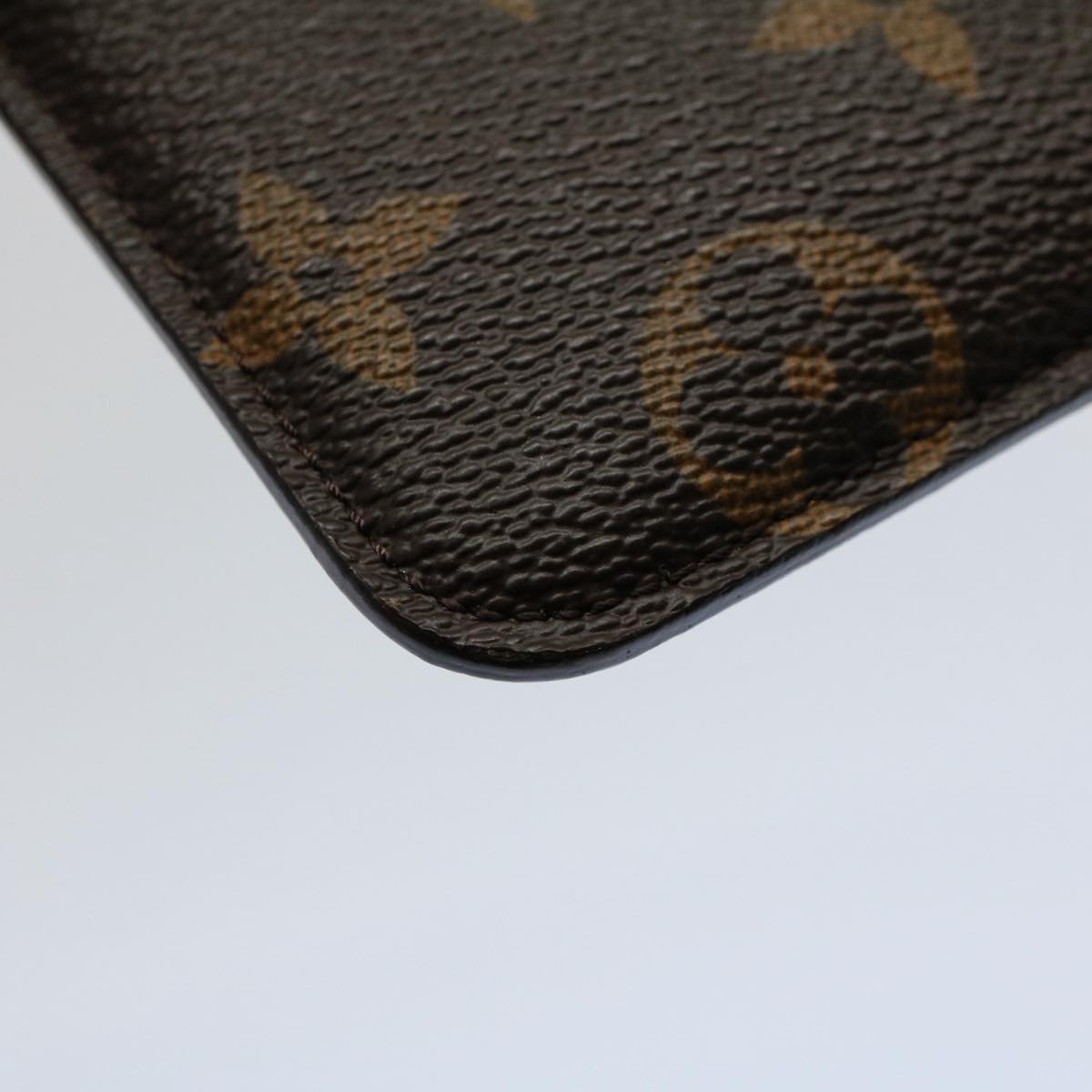 LOUIS VUITTON Monogram Etui Lunette MM Glasses Case M66544 LV Auth 55661