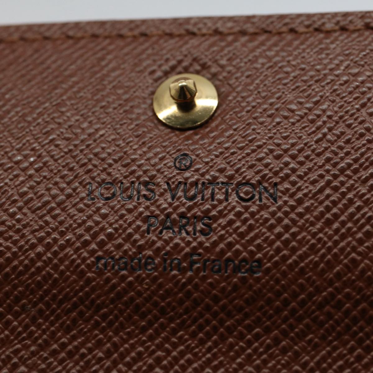 LOUIS VUITTON Monogram Multi Cles 4 Key Case M69517 LV Auth 55685