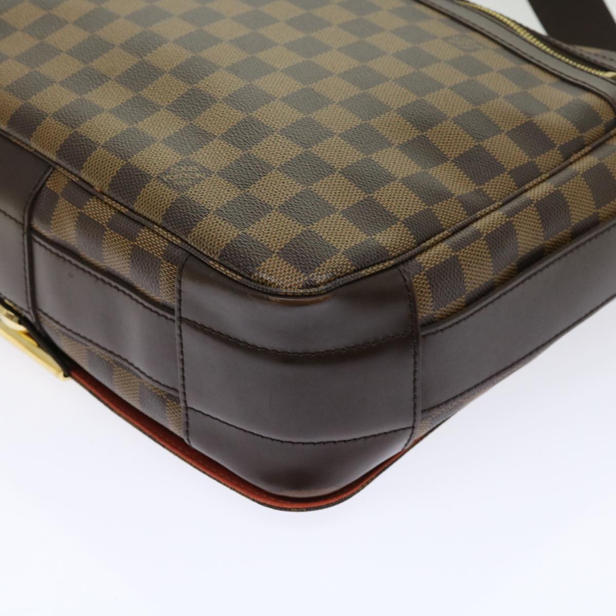 LOUIS VUITTON Damier Ebene Abbesses Shoulder Bag N45257 LV Auth 55695