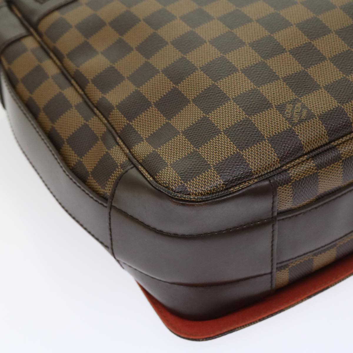 LOUIS VUITTON Damier Ebene Abbesses Shoulder Bag N45257 LV Auth 55695