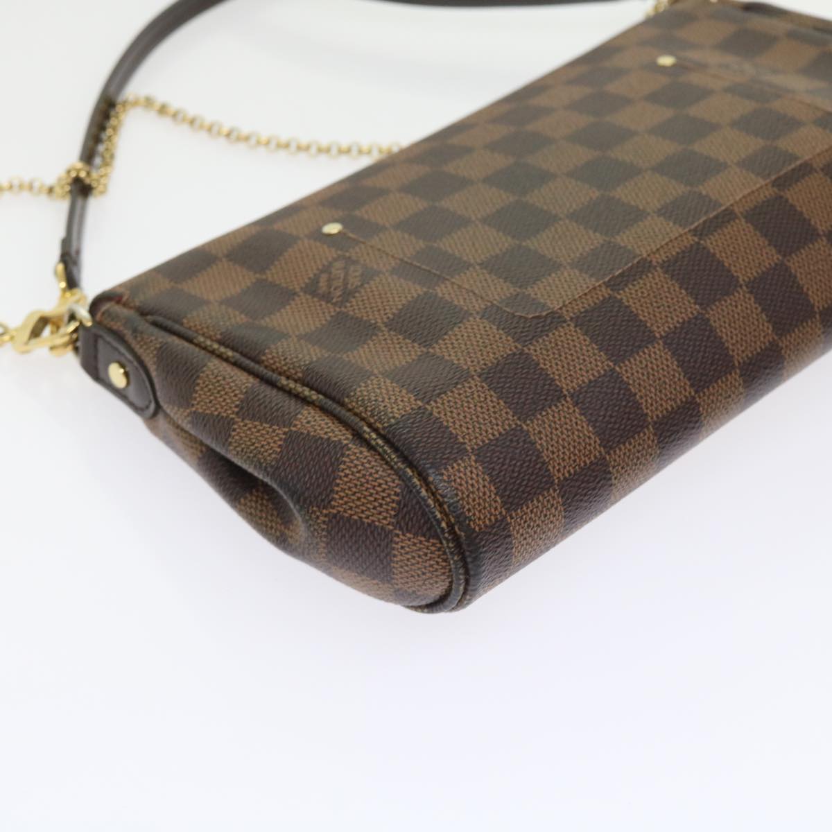 LOUIS VUITTON Damier Ebene Favorit PM Shoulder Bag 2way N41276 LV Auth 55712