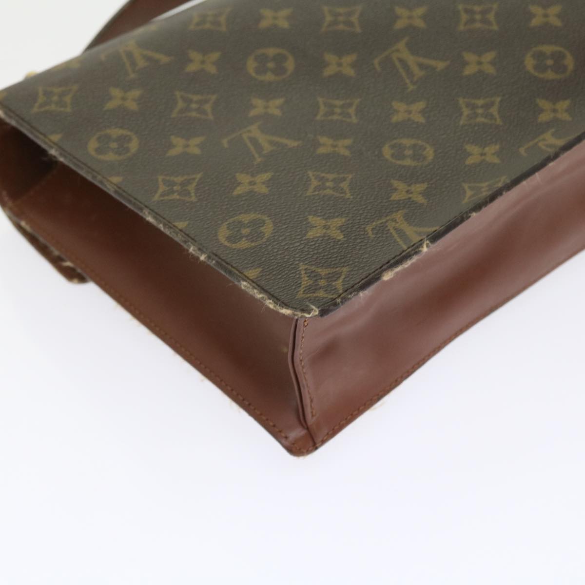 LOUIS VUITTON Monogram Monceau 28 Hand Bag 2way M51185 LV Auth 55719