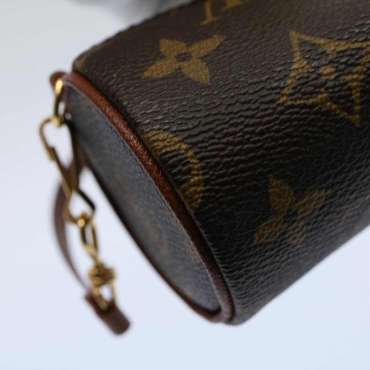 LOUIS VUITTON Monogram Papillon 30 Hand Bag M51385 LV Auth 55725