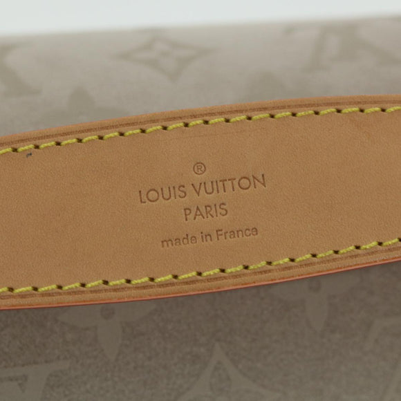 LOUIS VUITTON Monogram Etui Tapi Yoga Exercise Mat Beige GI0501 LV Auth 55732S