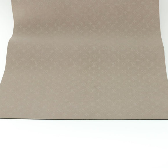 LOUIS VUITTON Monogram Etui Tapi Yoga Exercise Mat Beige GI0501 LV Auth 55732S