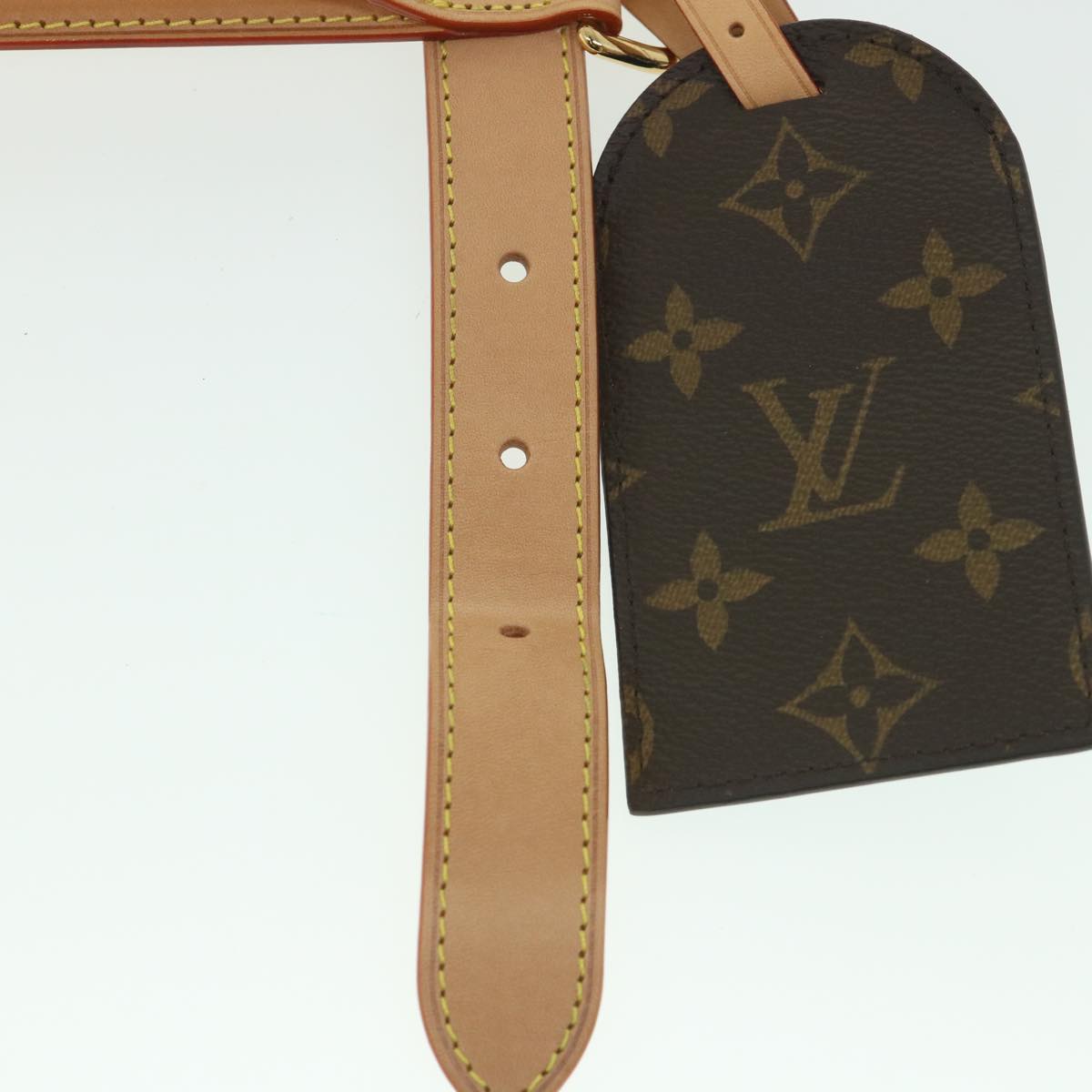 LOUIS VUITTON Monogram Etui Tapi Yoga Exercise Mat Beige GI0501 LV Auth 55732A