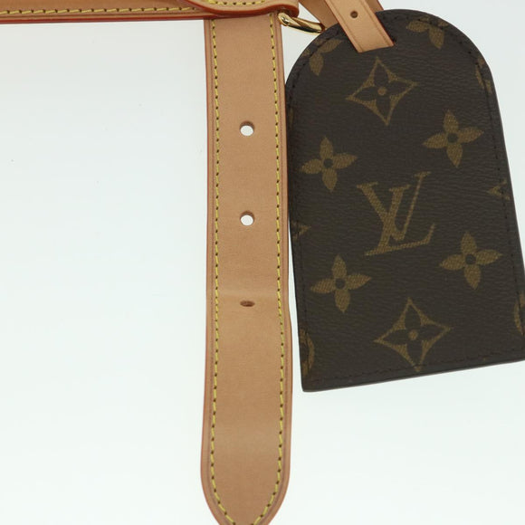 LOUIS VUITTON Monogram Etui Tapi Yoga Exercise Mat Beige GI0501 LV Auth 55732S