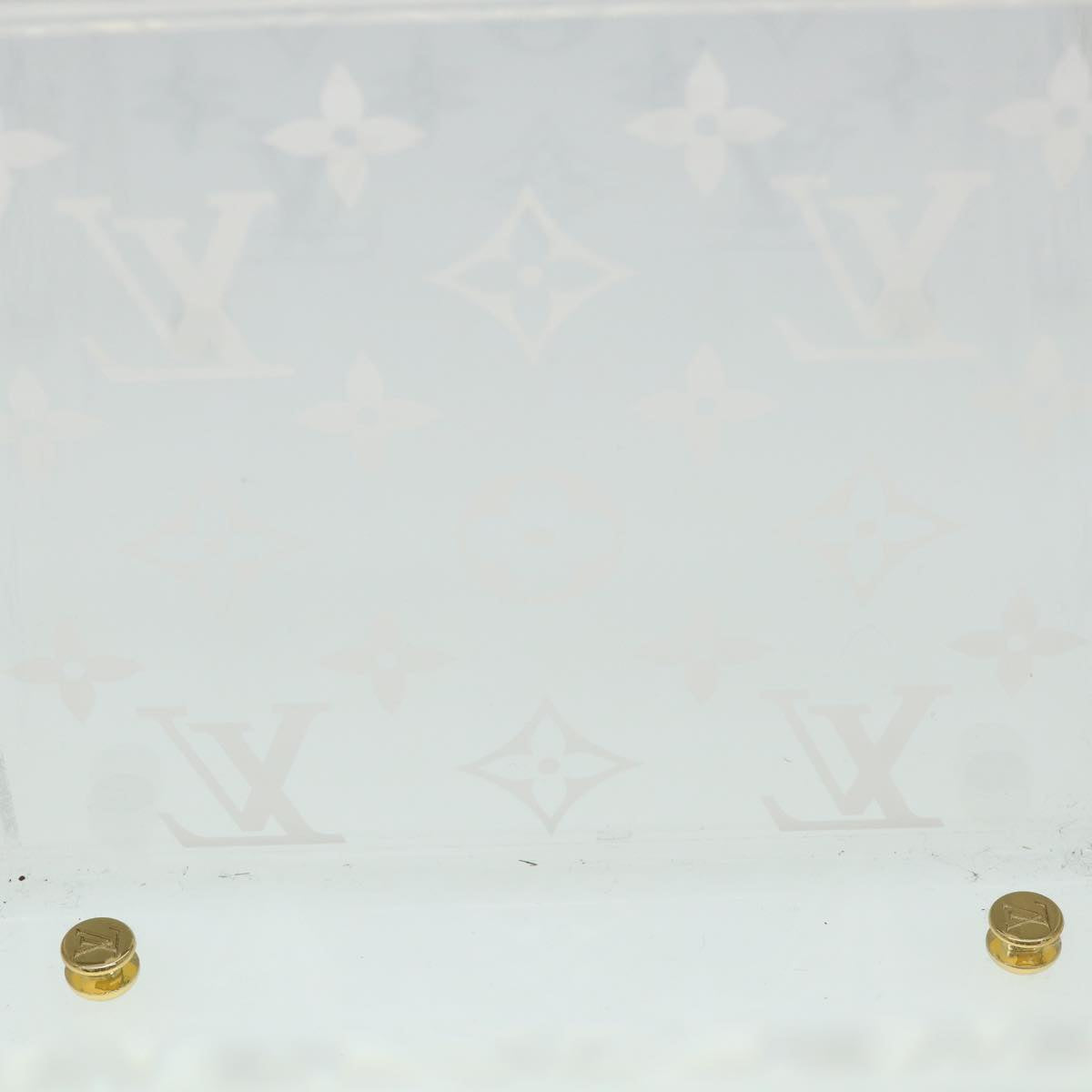 LOUIS VUITTON Monogram Boite Scott Cube Accessory Case GI0481 Auth 55733A