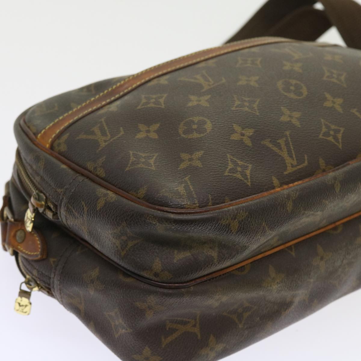 LOUIS VUITTON Monogram Reporter PM Shoulder Bag M45254 LV Auth 55792