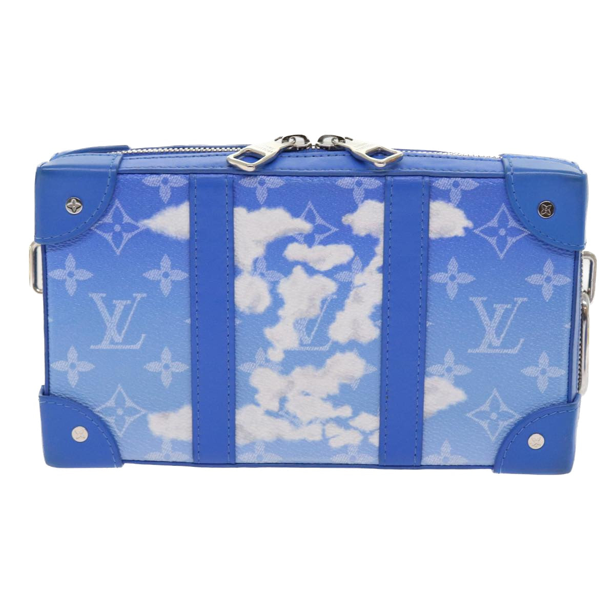 LOUIS VUITTON Monogram Clouds Soft Trunk Wallet Shoulder Bag M45432 Auth 55832A