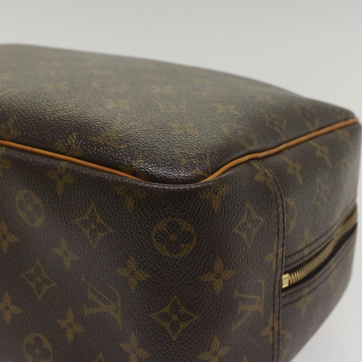 LOUIS VUITTON Monogram Deauville Hand Bag M47270 LV Auth 55844