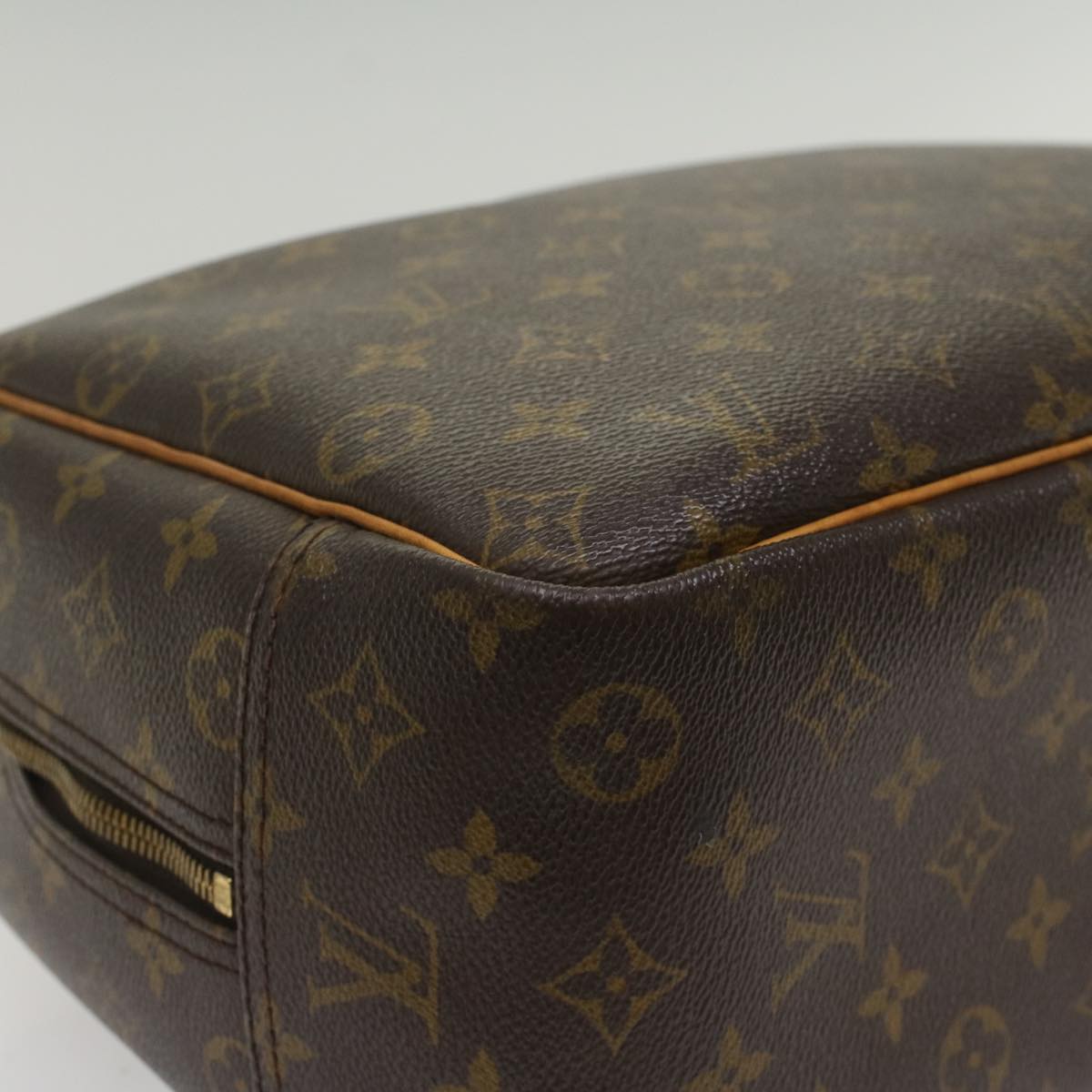 LOUIS VUITTON Monogram Deauville Hand Bag M47270 LV Auth 55844