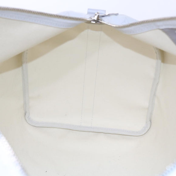 LOUIS VUITTON Monogram White Keepall Bandouliere 50 Bag M44643 LV Auth 55862S