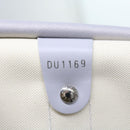 LOUIS VUITTON Monogram White Keepall Bandouliere 50 Bag M44643 LV Auth 55862S-11
