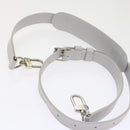LOUIS VUITTON Monogram White Keepall Bandouliere 50 Bag M44643 LV Auth 55862S-29