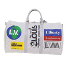 LOUIS VUITTON Monogram White Keepall Bandouliere 50 Bag M44643 LV Auth 55862S-2