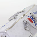 LOUIS VUITTON Monogram White Keepall Bandouliere 50 Bag M44643 LV Auth 55862S-6