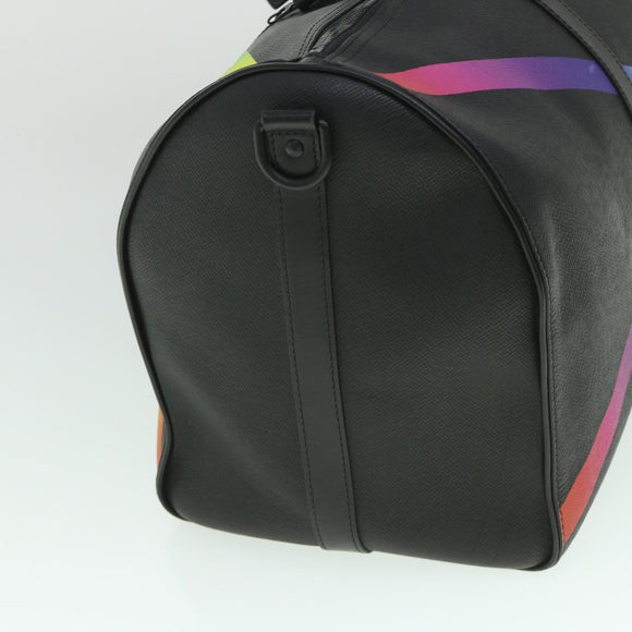 LOUIS VUITTON Taiga Rainbow Keepall Bandouliere 50 Boston Tasche M30345 Auth 55863SM