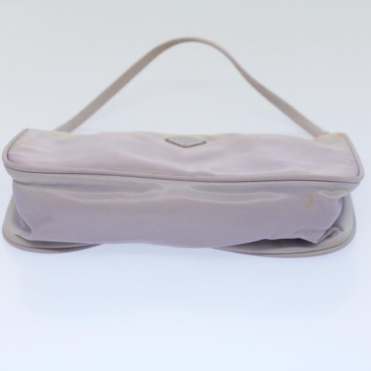 PRADA Accessory Pouch Nylon Purple Auth 55891