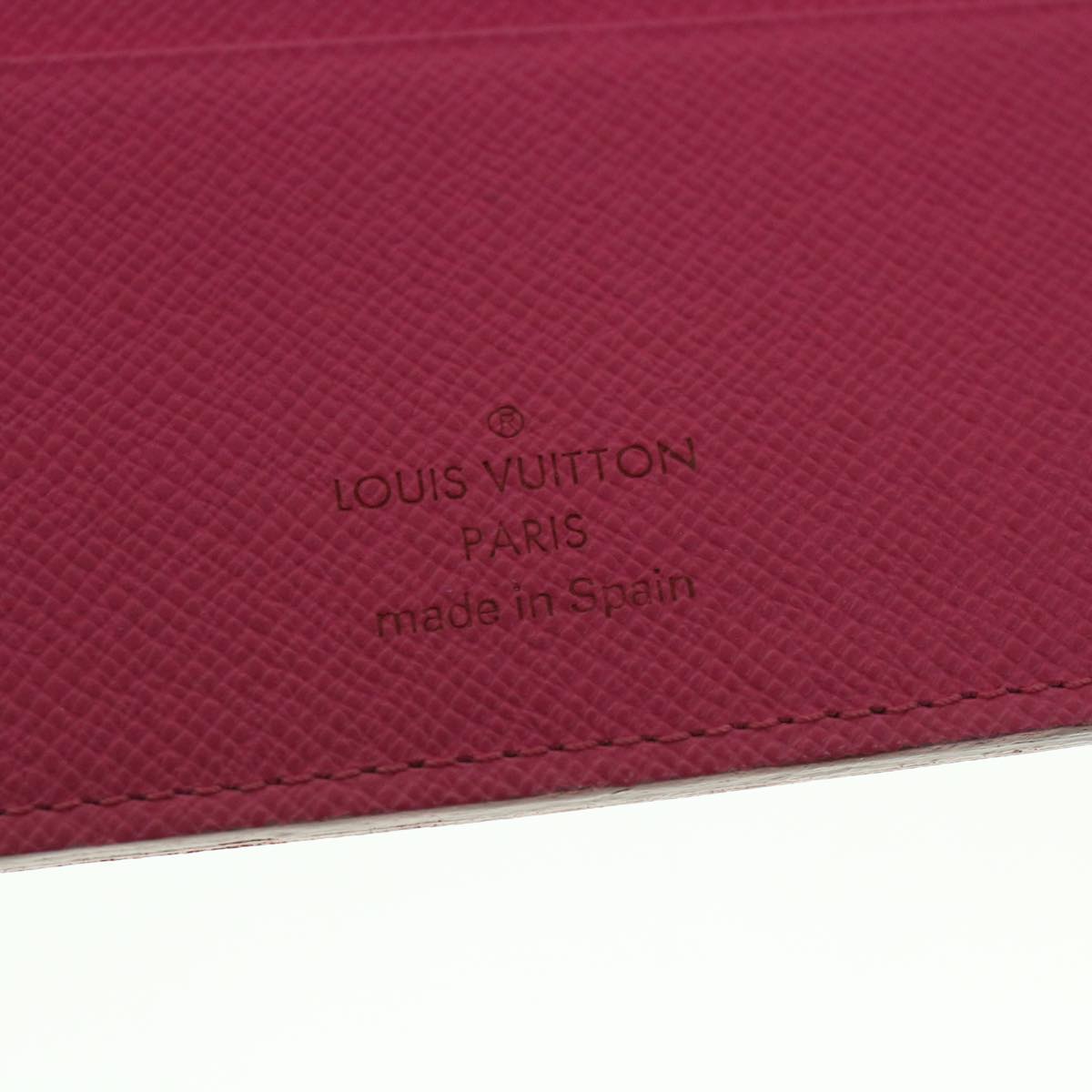 LOUIS VUITTON Multicolor Portefeuille Insolite Wallet Black M93755 Auth 55918A
