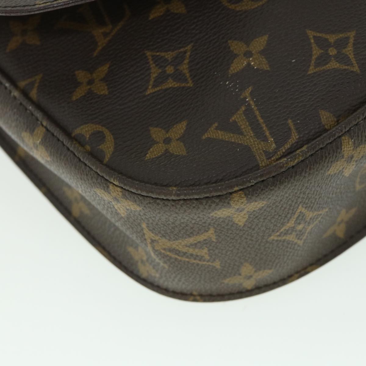 LOUIS VUITTON Monogram Saint Cloud GM Shoulder Bag M51242 LV Auth 55936