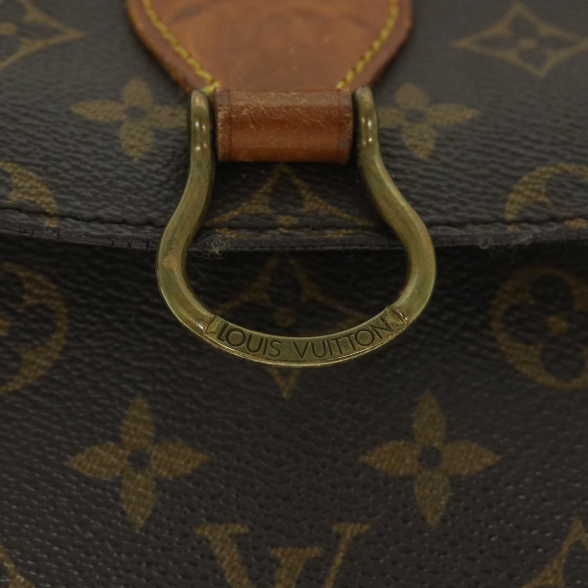 LOUIS VUITTON Monogram Saint Cloud GM Shoulder Bag M51242 LV Auth 55936