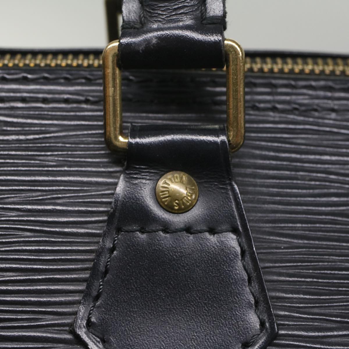 LOUIS VUITTON Epi Speedy 25 Hand Bag Black M43012 LV Auth 55997