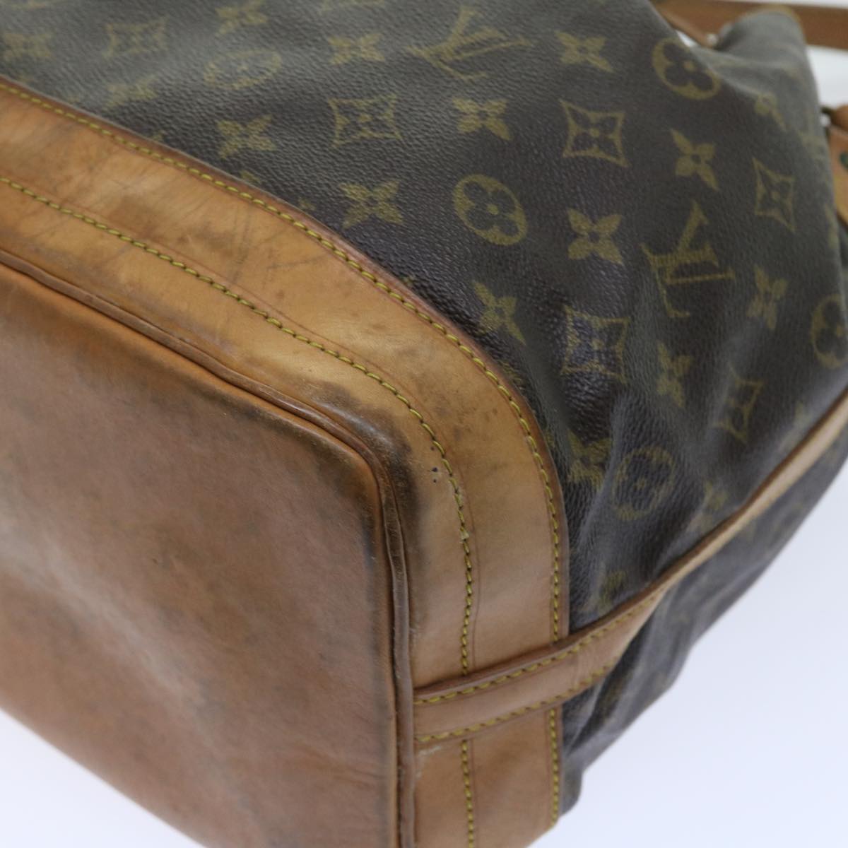 LOUIS VUITTON Monogram Noe Shoulder Bag M42224 LV Auth 56018