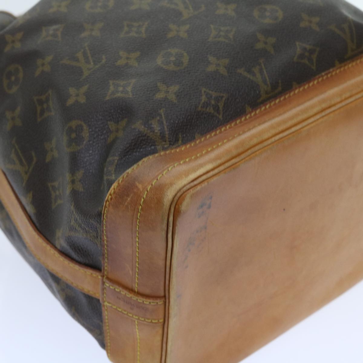 LOUIS VUITTON Monogram Noe Shoulder Bag M42224 LV Auth 56023