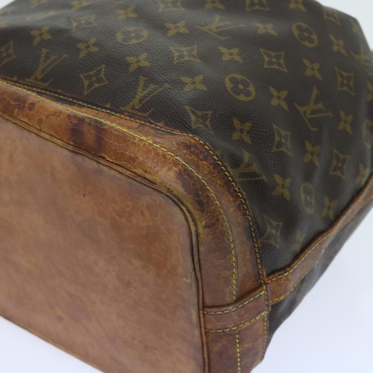 LOUIS VUITTON Monogram Noe Shoulder Bag M42224 LV Auth 56025