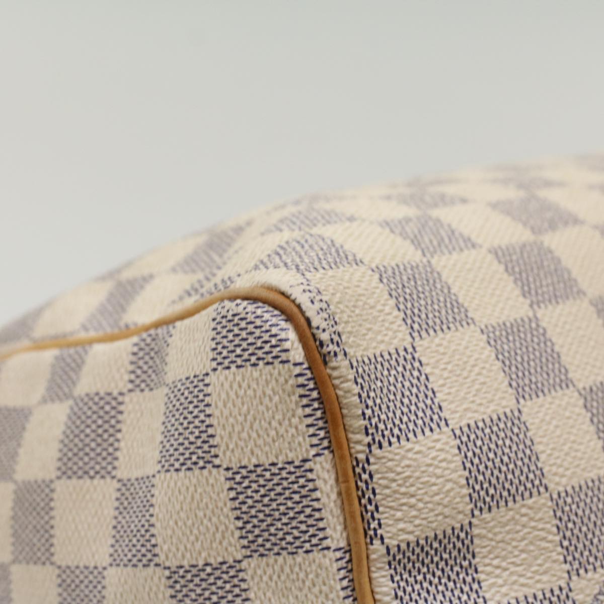 LOUIS VUITTON Damier Azur Speedy 25 Hand Bag N41534 LV Auth 56034