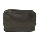 LOUIS VUITTON Monogram Trousse Toilette 23 Clutch Bag M47524 LV Auth 56103-2